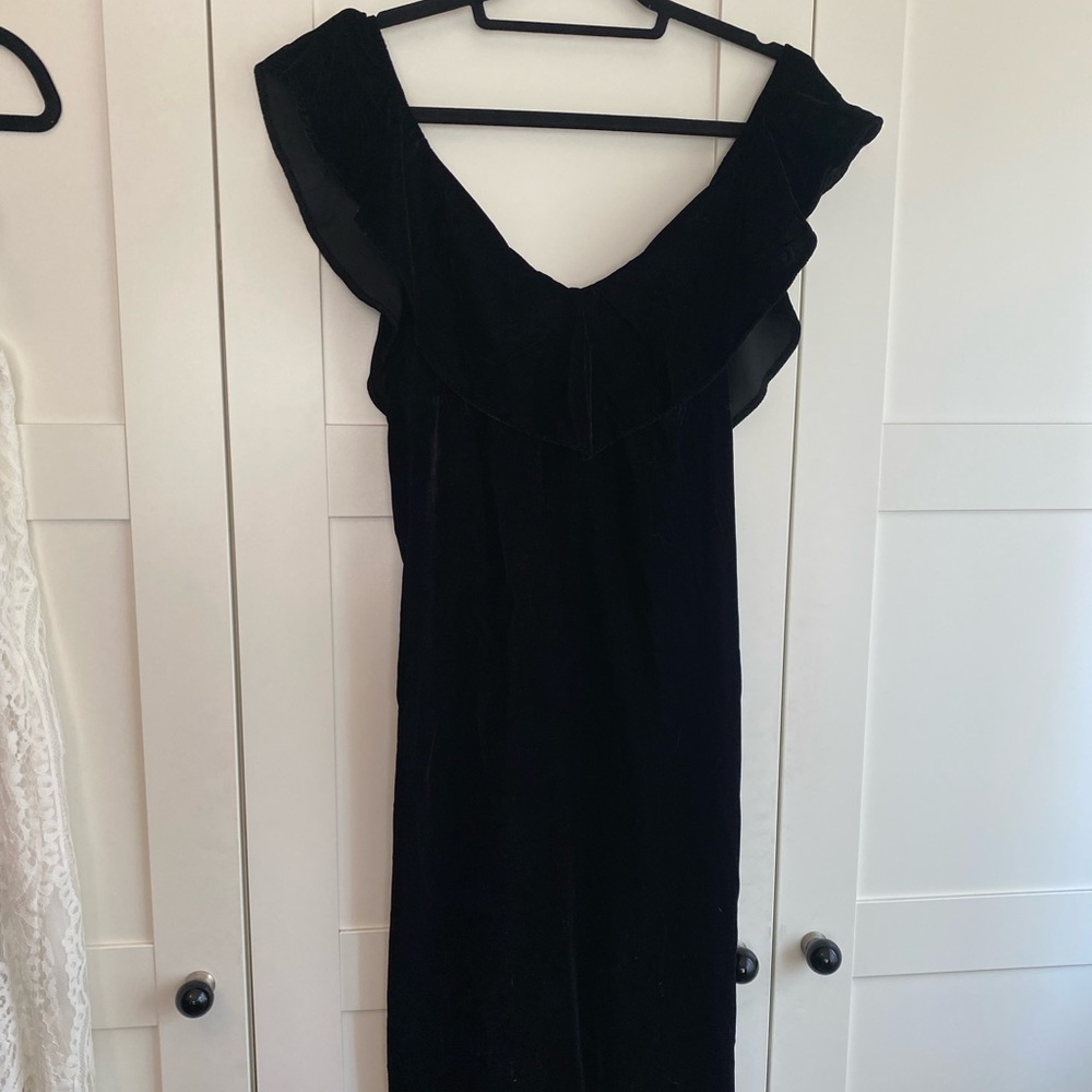 Plenty by Tracy Reese - black velvet dress